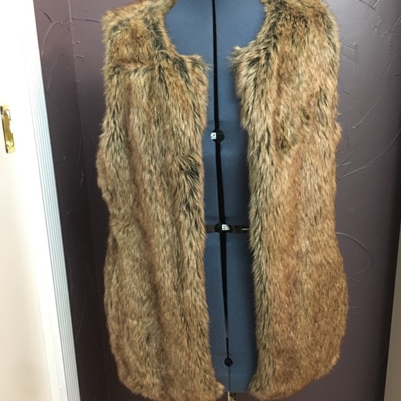 Reversible fur vest - Picture 1 of 2